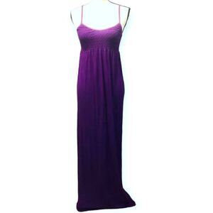 JJ AUTHENTIC PURPLE MAXI DRESS SZ.M/L.